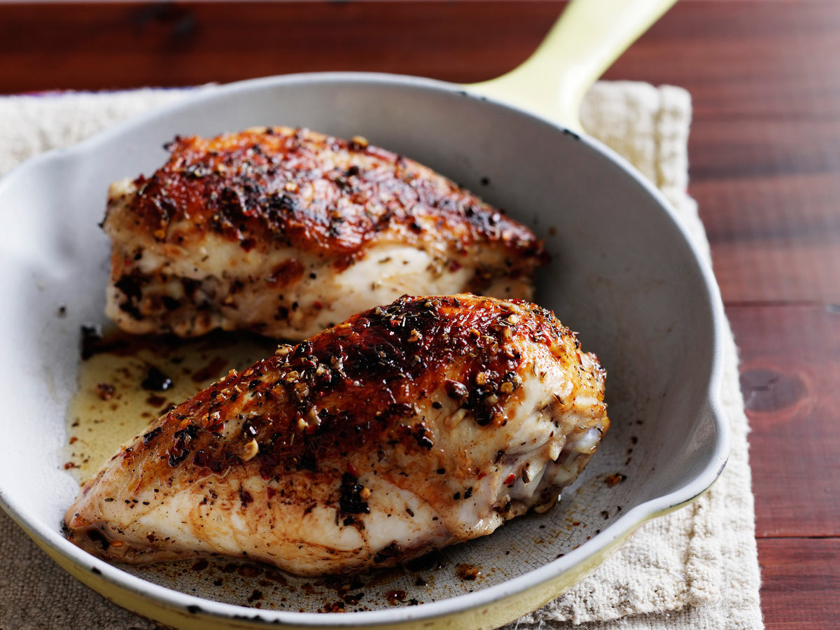 Grilling Chicken Breasts
 Grilled Chicken Breasts with Lemon and Thyme Recipe