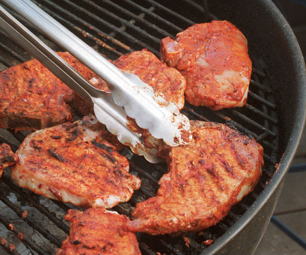 Grilling Pork Chops On Gas Grill
 The Juiciest Grilled Pork Chops How To FineCooking