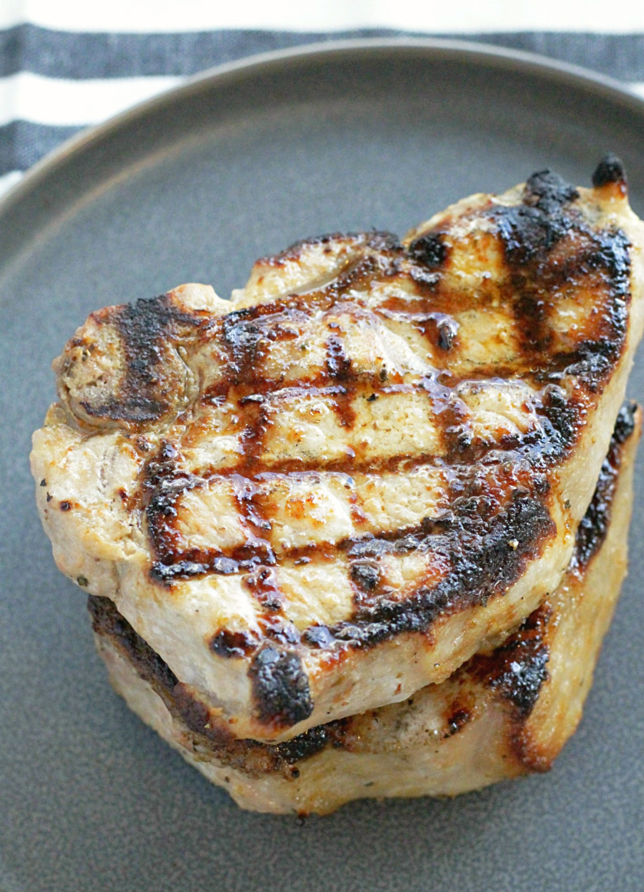 Grilling Pork Chops On Gas Grill
 Perfectly Grilled Pork Chops Foodtastic Mom