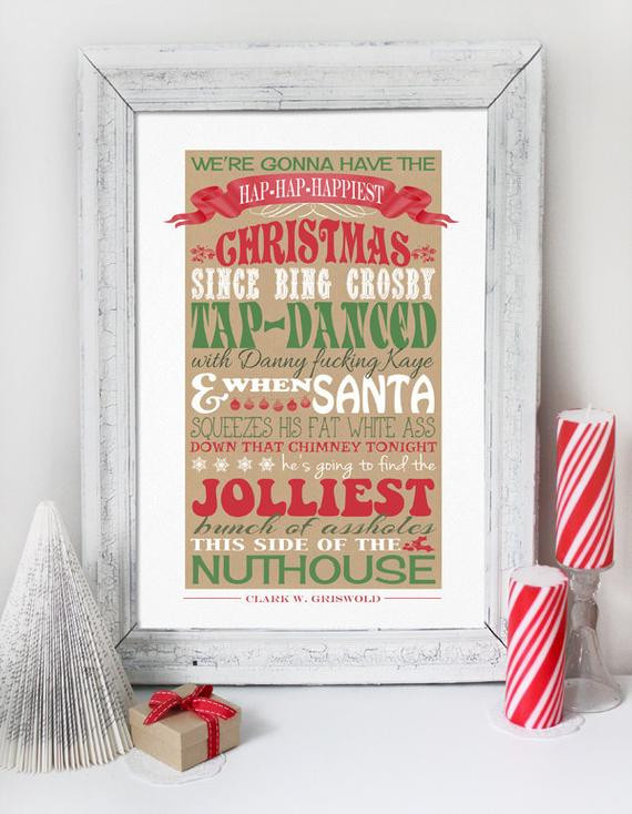 Griswold Christmas Quotes
 Christmas Vacation Quote INSTANT DOWNLOAD by SassabyParties