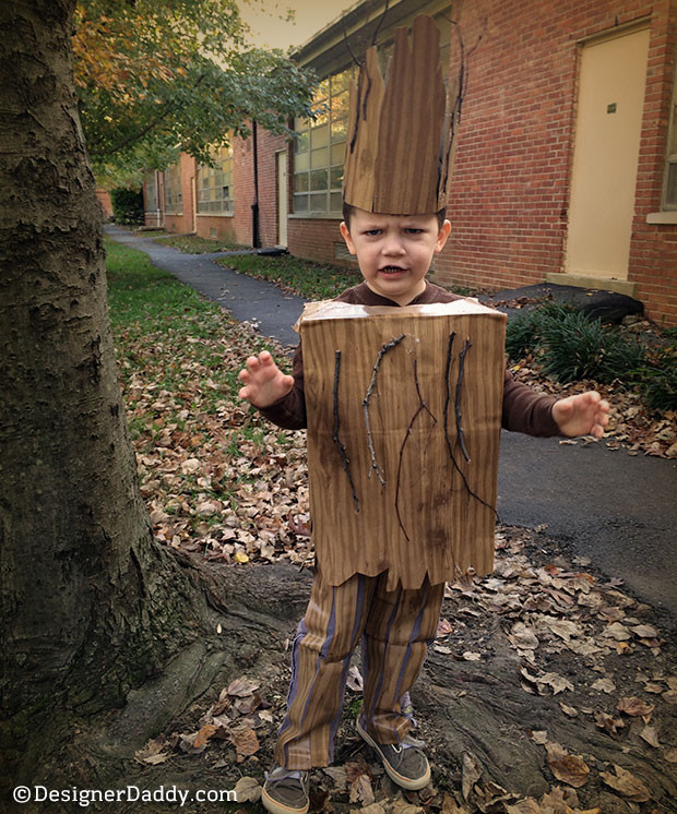 Groot Costume DIY
 Branch Out with This DIY Groot Halloween Costume
