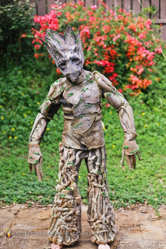 Groot Costume DIY
 Awesome Groot Costume Made in Just Two Days