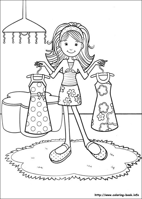 Groovy Girls Coloring Pages
 Groovy Girls coloring page