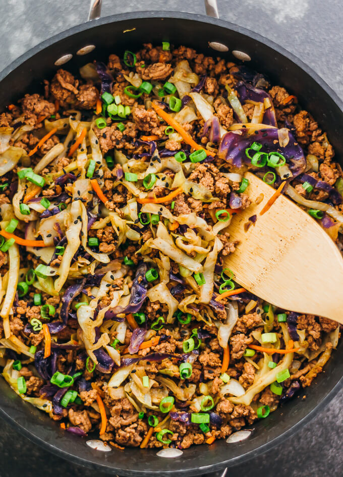 Ground Beef And Vegetable Stir Fry
 Ground beef and cabbage stir fry savory tooth