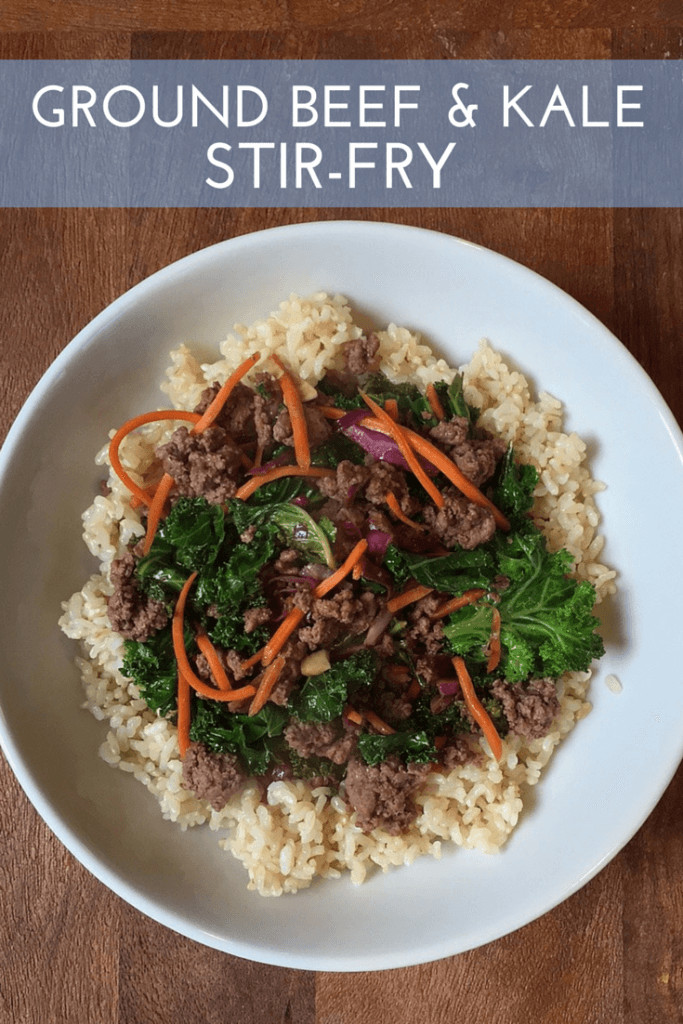 Ground Beef And Vegetable Stir Fry
 Ground Beef and Kale Stir Fry Mom to Mom Nutrition