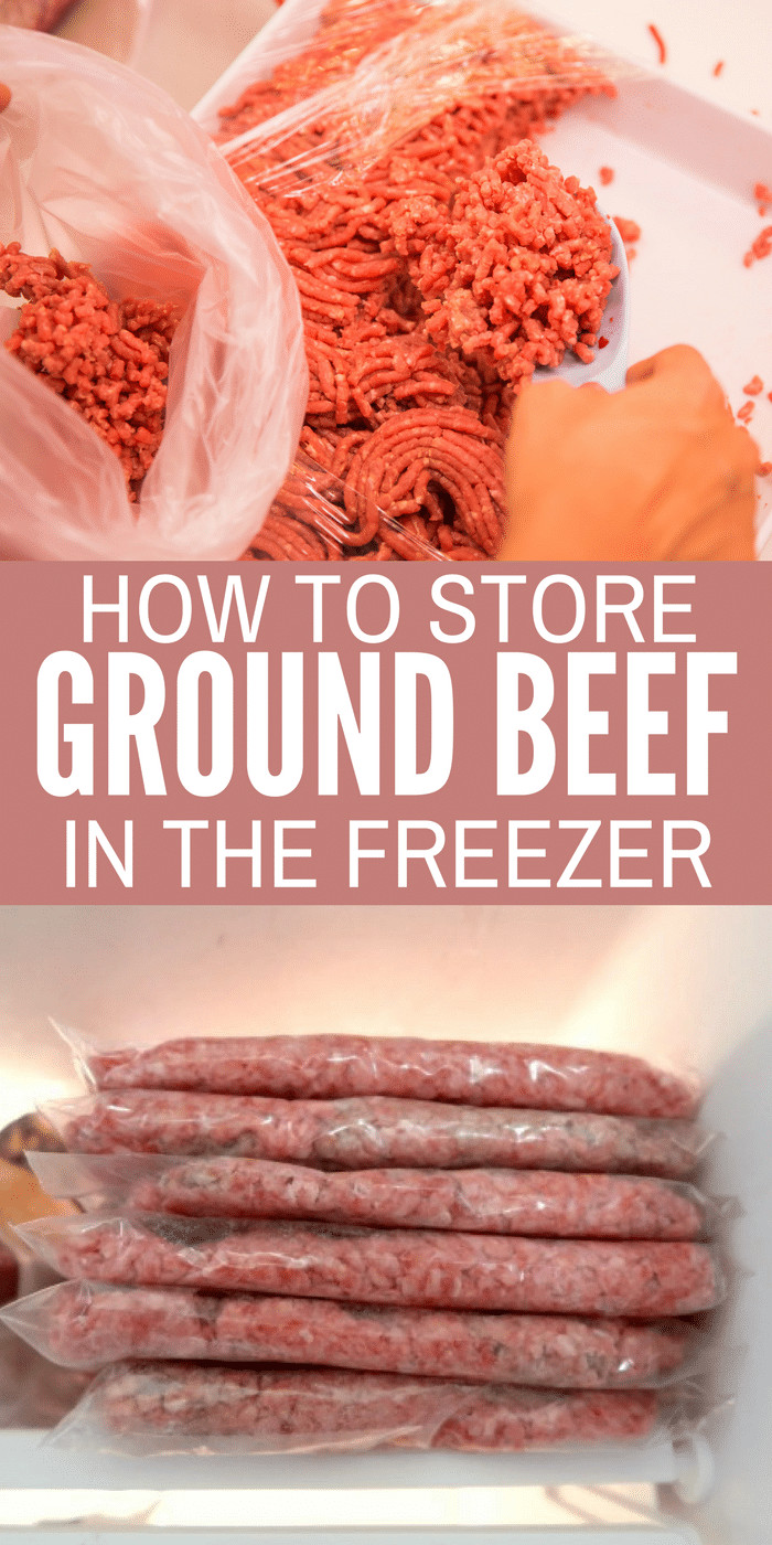 Ground Beef In Freezer
 How to Store Ground Beef in the Freezer and Refrigerator