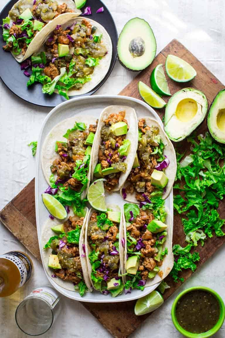 Ground Chicken Recipes Healthy
 20 minute ground chicken tacos with poblanos Healthy