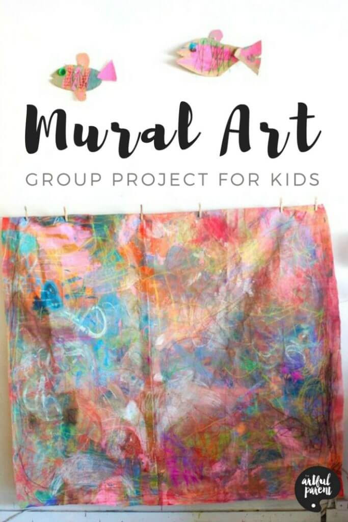Group Art Project For Kids
 Mural Art for Kids – Try This Amazing Collaborative