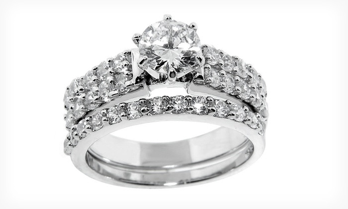 Groupon Wedding Rings
 Sterling Silver Wedding Rings