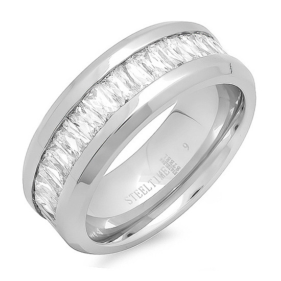 Groupon Wedding Rings
 Women s Stainless Steel Engagement and Wedding Rings