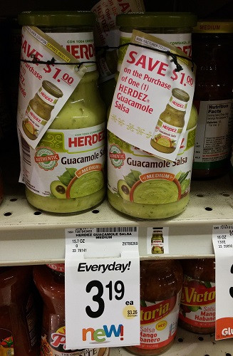 Guacamole Salsa Herdez
 Safeway In Store Deals SunRype Fruit Strips Ziploc Bags