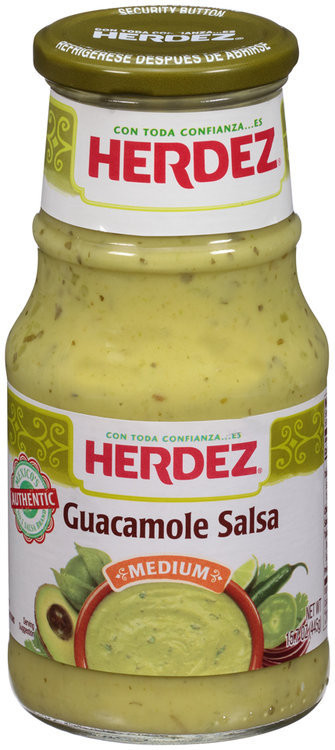 Guacamole Salsa Herdez
 Herdez Medium Guacamole Salsa 15 7 oz Jar Reviews 2019
