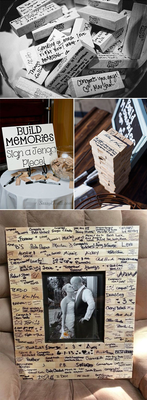 Guest Book Alternatives Wedding Day
 20 Must See Non Traditional Wedding Guest Book Alternatives