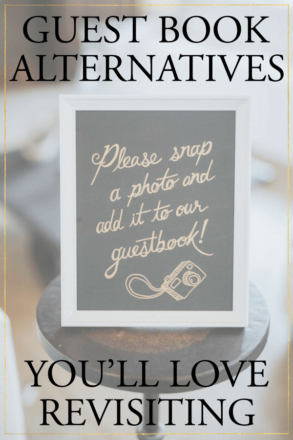 Guest Book Alternatives Wedding Day
 5 Creative Wedding Guest Book Alternatives You ll Love