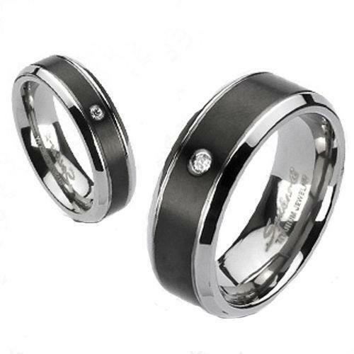 Gunmetal Wedding Rings
 Mens Gunmetal Ring