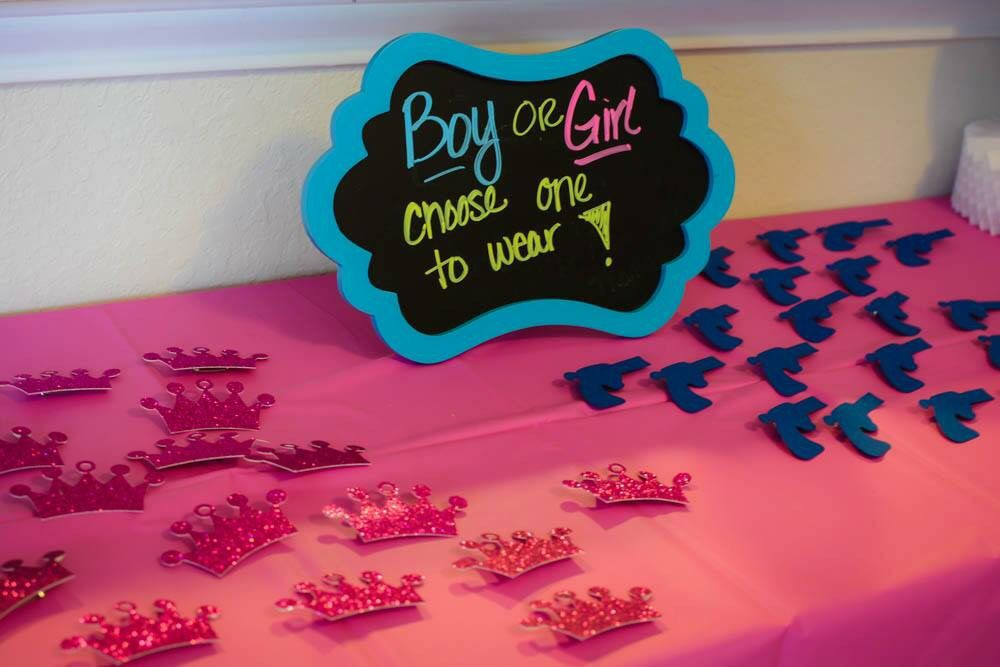 Guns And Glitter Gender Reveal Party Ideas
 Pin on Our gender reveal