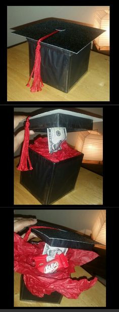 Guy Graduation Gift Ideas
 scatola cappello di laurea Festa di laurea
