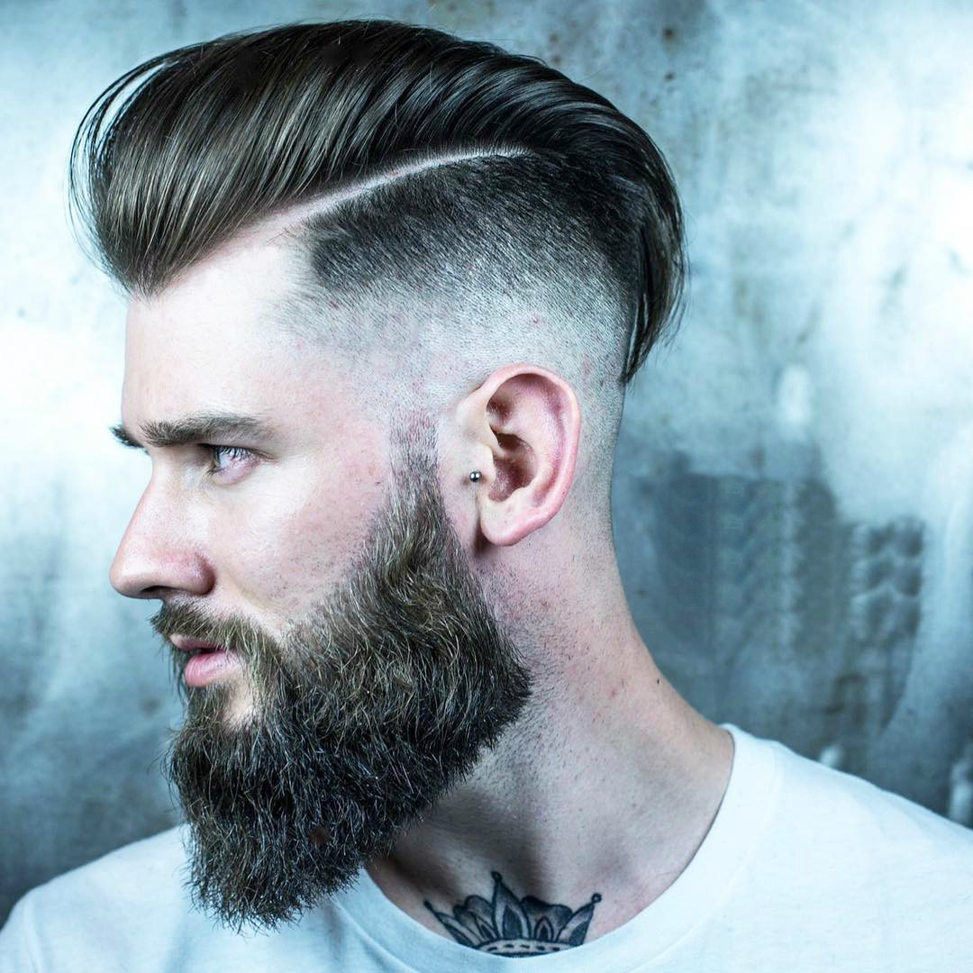 Guy Undercut Hairstyle
 COOL CLASSIC BEARED MEN’S HAIRSTYLES Motivational Trends