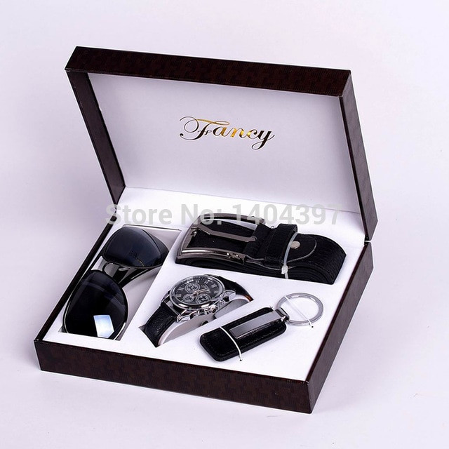 Guys Birthday Gifts
 Men Birthday Gift Suit Package Car Key Ring SunGlasses