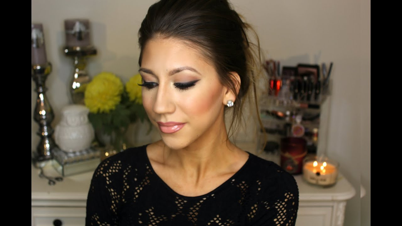 Hair Or Makeup First For Wedding
 Classy Wedding Guest Makeup Tutorial