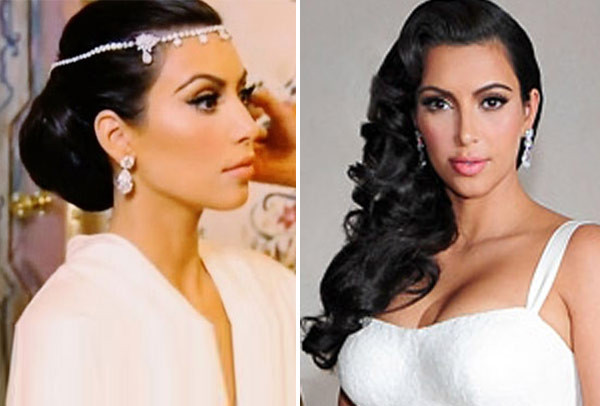 Hair Or Makeup First For Wedding
 Kim Kardashian’s Wedding Day Hair — Speculation Begins