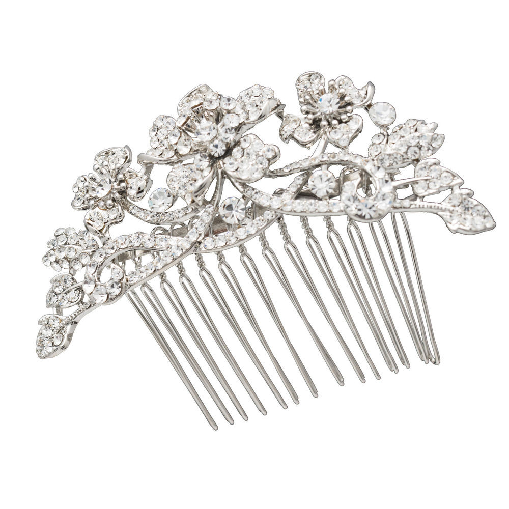 Hair Pins
 Wedding Clear Flower Hair Pins b Bridal Accessories