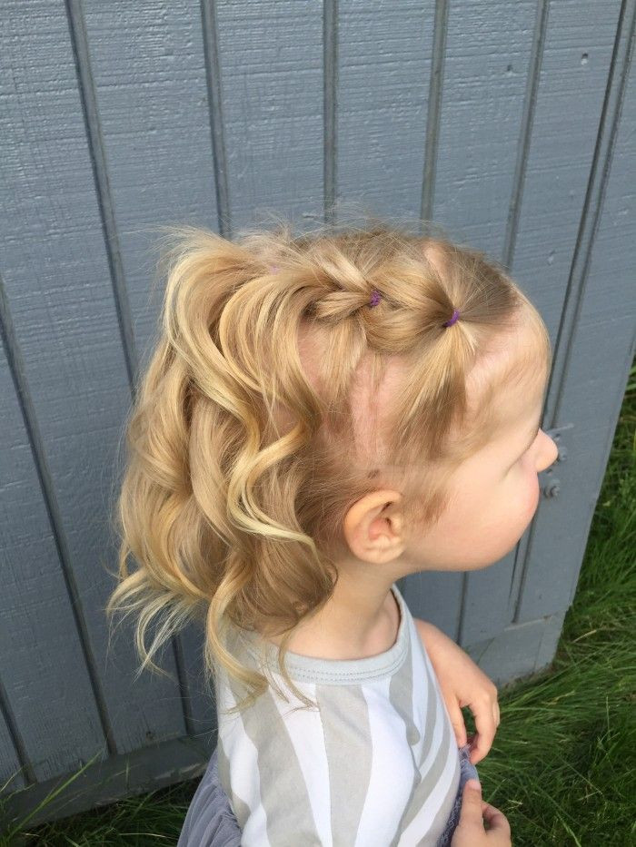 Haircuts For Little Girls With Fine Hair
 This hairstyle is easy to do and perfect for hard to