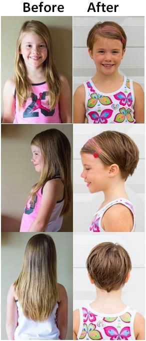 Haircuts For Little Girls With Fine Hair
 Pixie cut haircut for toddlers or young girls with thin or