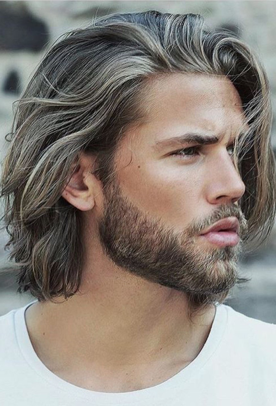 Haircuts For Men With Long Hair
 SAVE THE CLIPPERS FOR THE BEARD MENS HAIR GOES LONGER