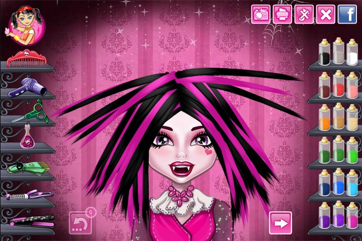 Haircuts Games For Girls
 Monster High Real Haircuts Game Games For Girls Box