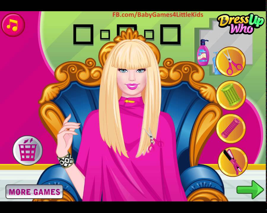 Haircuts Games For Girls
 Barbie Hairstyles games for girls Barbie Prom Haircuts