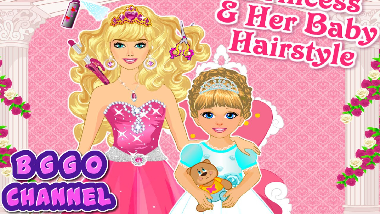 Haircuts Games For Girls
 Princess And Baby Hairstyle Barbie Haircut Games for