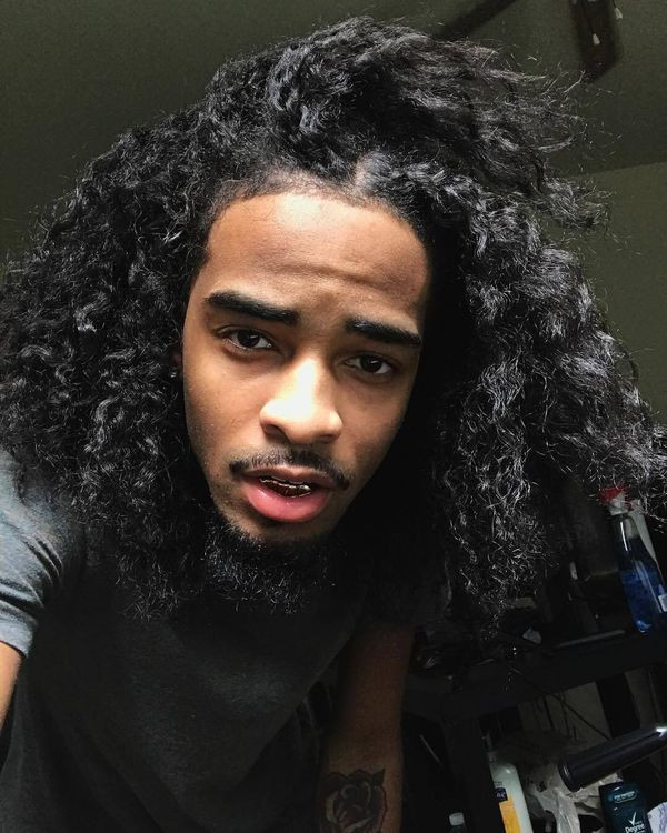 Hairstyle For Black Men With Long Hair
 Curly Hairstyles for Black Men Black Guy Curly Haircuts