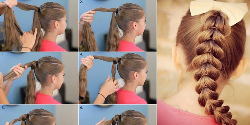 Hairstyle For Little Girl Step By Step
 Peinados para Niñas Paso a Paso Fáciles Rápidos