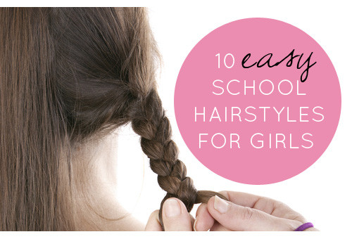 Hairstyle For School Girl
 10 easy school hairstyles for girls