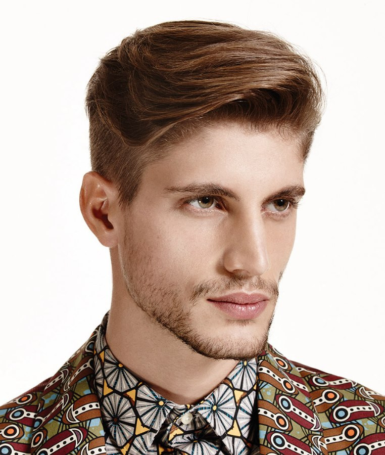 Hairstyle For Silky Hair Male
 Short men s hair with a smooth flow