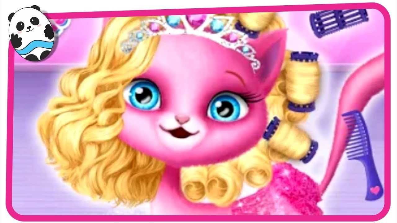 Hairstyle Games For Kids
 Cat Hair Salon Birthday Party Kitty Haircut Care Games