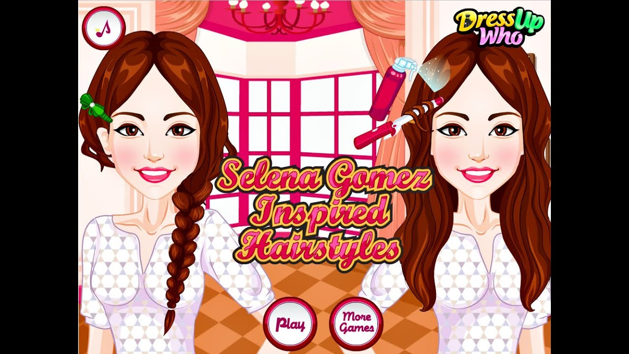 Hairstyle Games For Kids
 Celebrity Games Selena Gomez Inspired Hairstyles Free