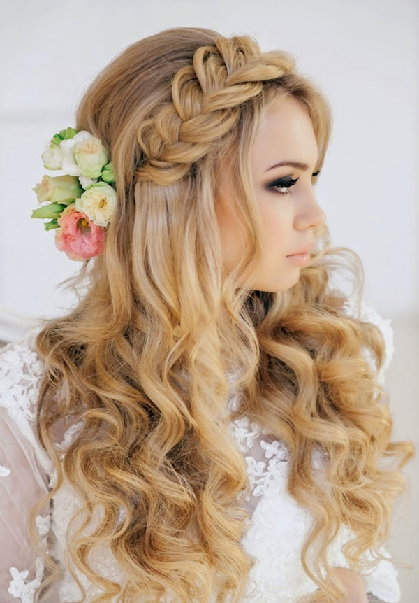 Hairstyle Ideas For Brides
 20 Creative and Beautiful Wedding Hairstyles for Long Hair