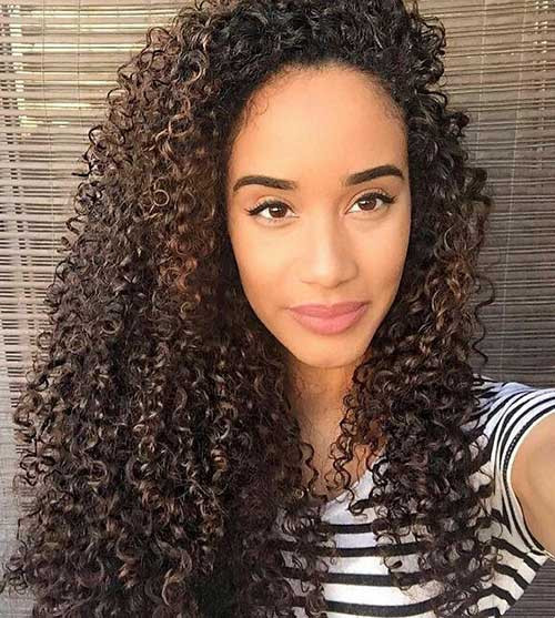 Hairstyle Naturally Curly Hair
 20 Long Natural Curly Hairstyles