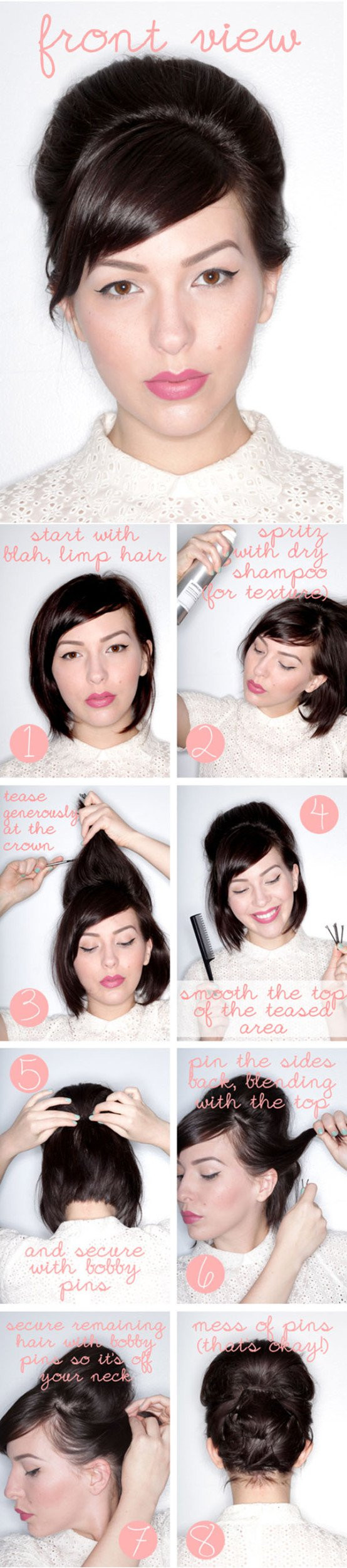Hairstyle Tutorials For Short Hair
 17 Easy DIY Tutorials For Glamorous and Cute Hairstyle