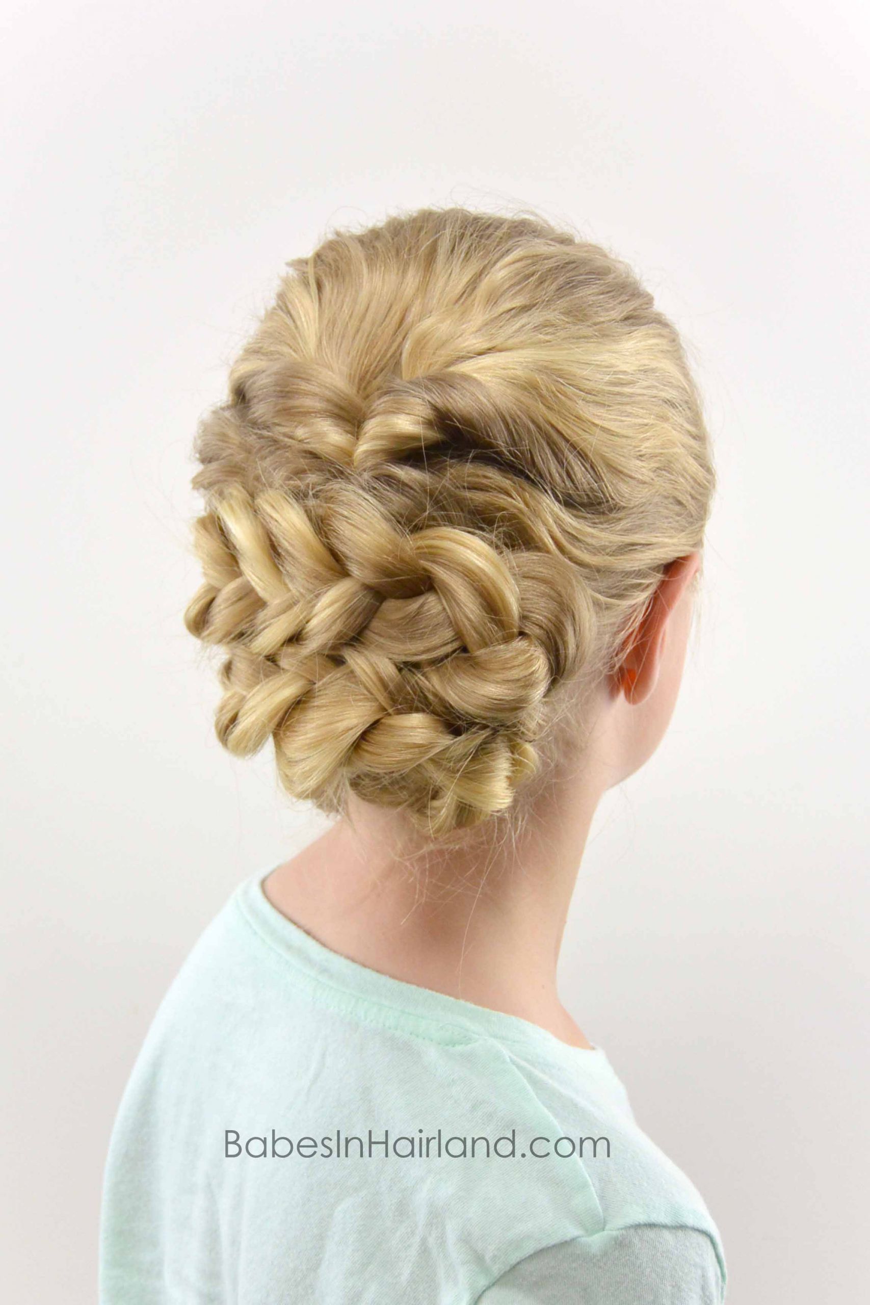 Hairstyle Updo Braid
 Easy Romantic Braided Updo Babes In Hairland
