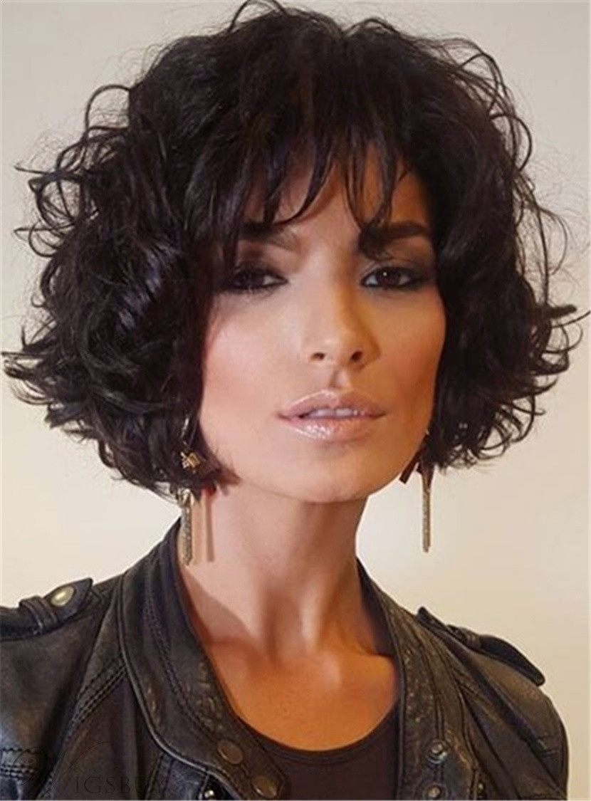 Hairstyles Curly
 Cheap Short Loose Pixie Hairstyle Soft Synthetic Hair