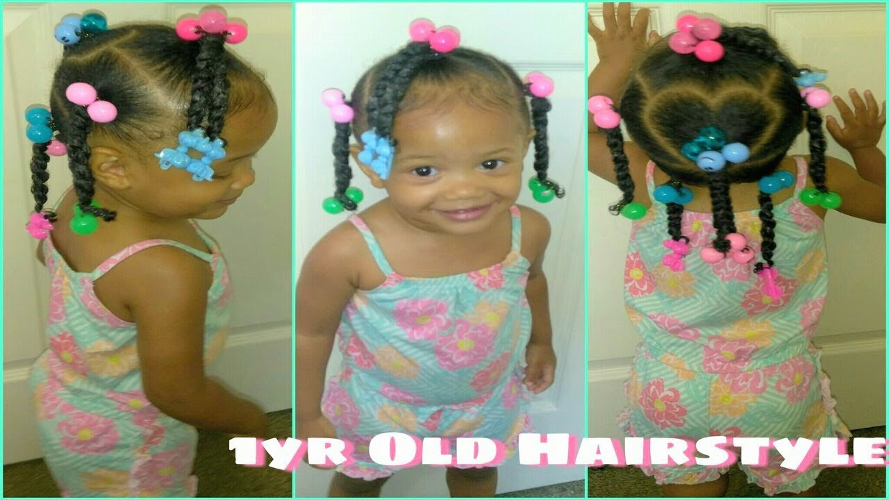 Hairstyles For 1 Year Old Black Baby Girl
 Cute Hairstyle for little girls 1 year old toddler