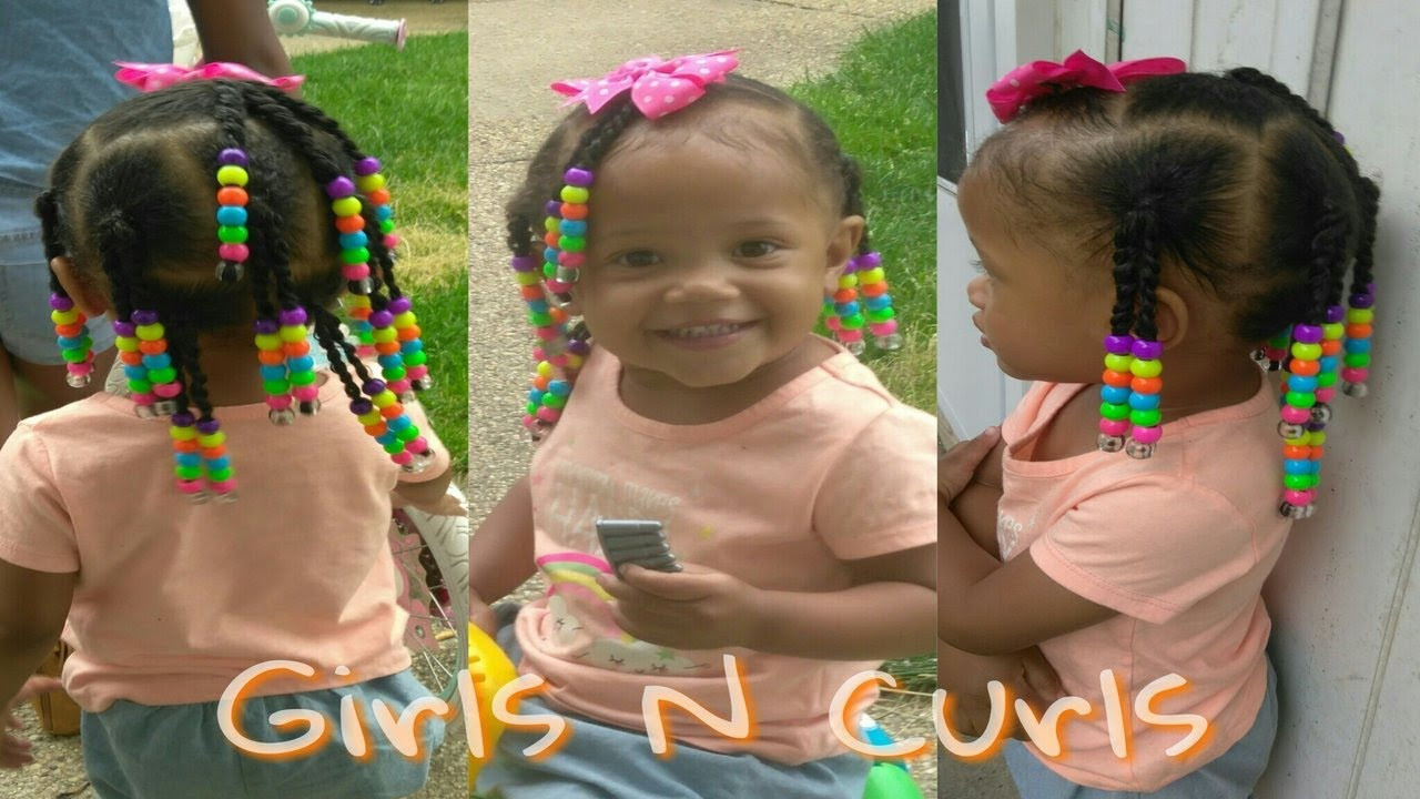 Hairstyles For 1 Year Old Black Baby Girl
 Simple Hairstyle for 1 year old toddler Natural Hair