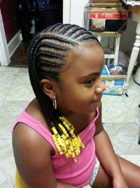 Hairstyles For Kids Girls Black
 African american braids Small binder and Cornrow on Pinterest