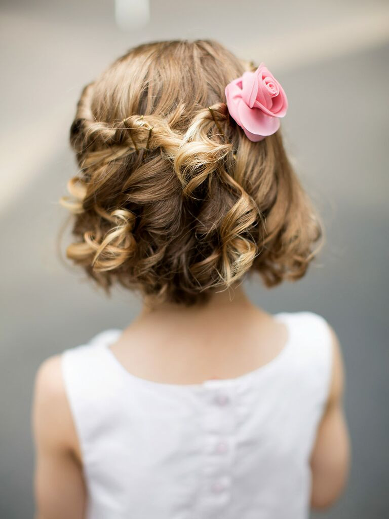 Hairstyles For Little Girls For Weddings
 14 Adorable Flower Girl Hairstyles