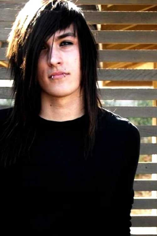 Hairstyles For Long Haired Boys
 10 New Emo Hairstyles for Boys