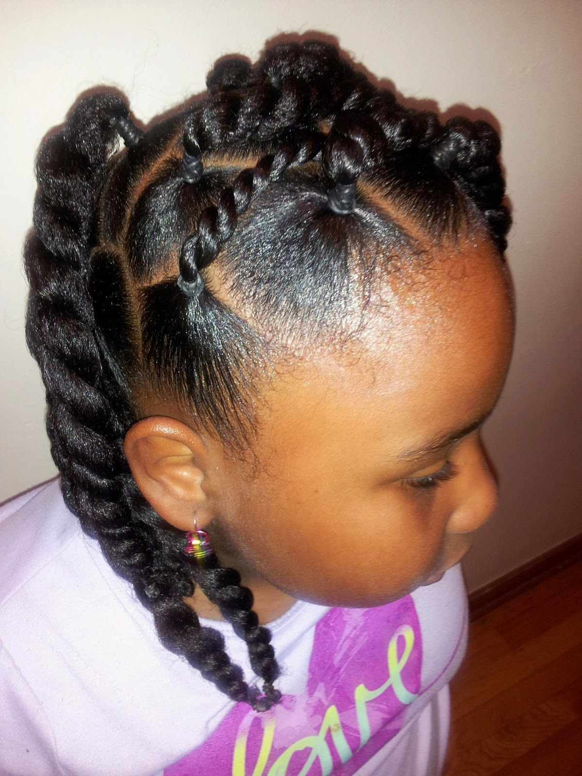 Hairstyles For Natural Little Girl
 natural kids hairstyles Google Search