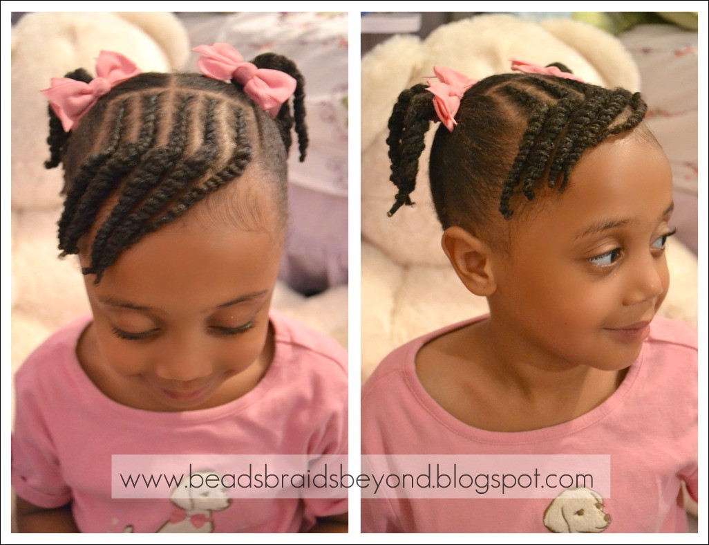 Hairstyles For Natural Little Girl
 Beads Braids and Beyond Little Girls Natural Hairstyle